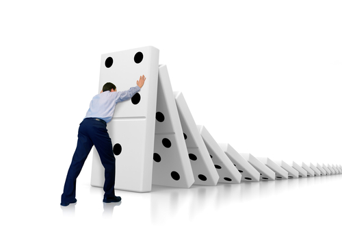 dominoes falling??no??