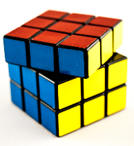 The possible moves on a Rubik's cube form a (very large)