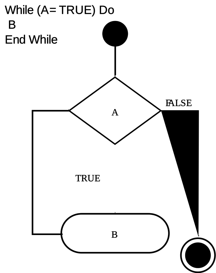 While loop control flow