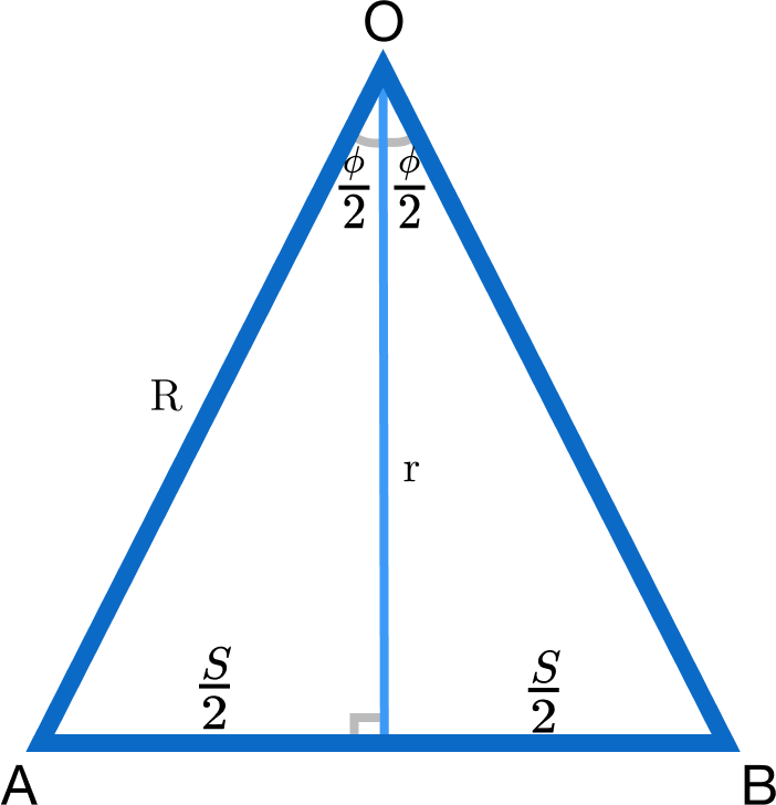 area isosceles right triangle