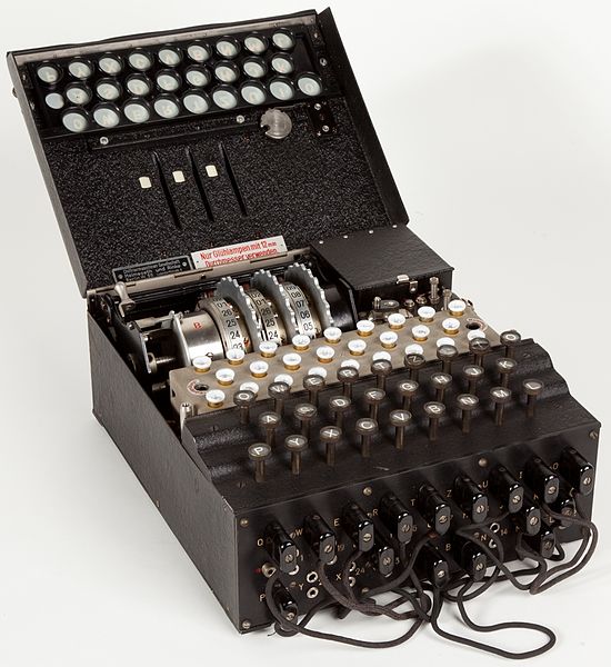 Military Enigma machine, model "Enigma 1", used during the late 1930s and during the war