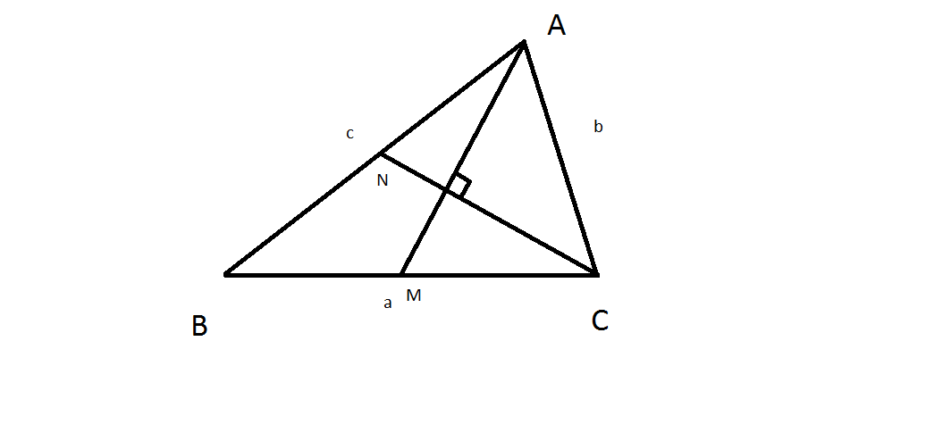 Geometry Problem Two Perpendicular Medians In A Triangle Vijay Simha Brilliant